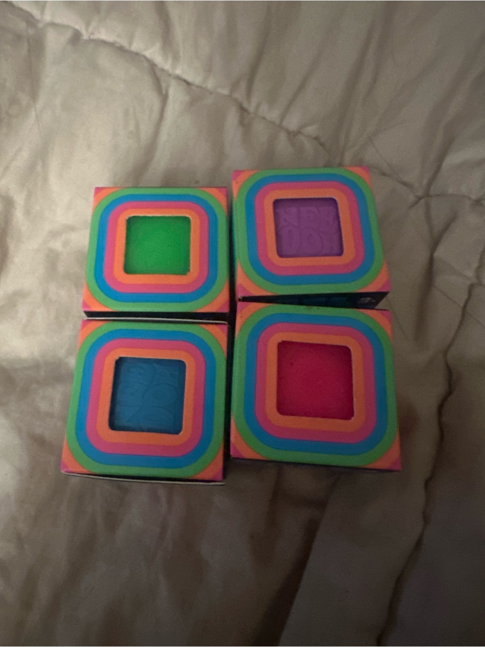 NeeDoh Teenie Cool Cubes bundle
